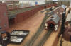 Looking along the layout