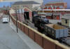 From outside the yard